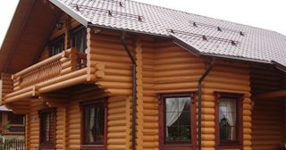 Строительство дома из оцилиндрованного бревна в Петрозаводске - от 135915 рублей